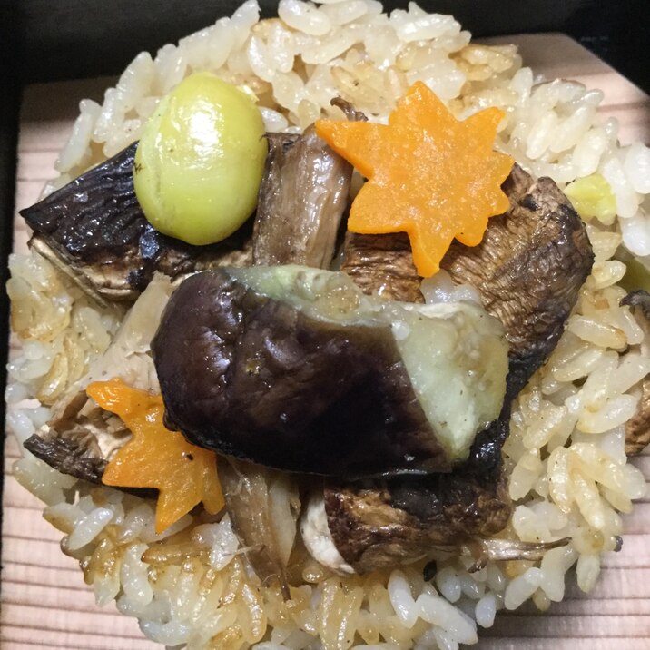 松茸ご飯